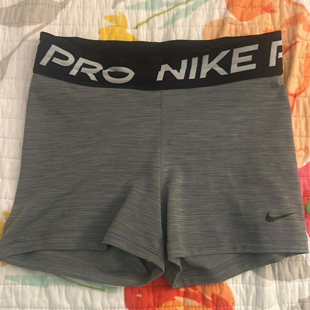 Nike Pro Shorts, gray, xs